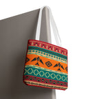 Southwestern Pattern Tote Bag - Native-Inspired Aztec Eagle Print Printify