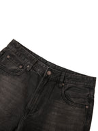 jeans,kente cloth