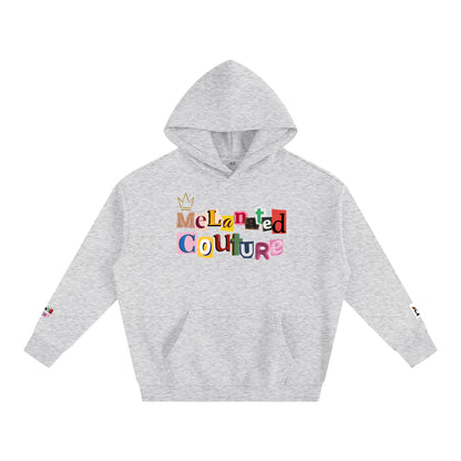 Crowned Black Woman Art Graphic Unisex Oversize Fleeced Hoodie