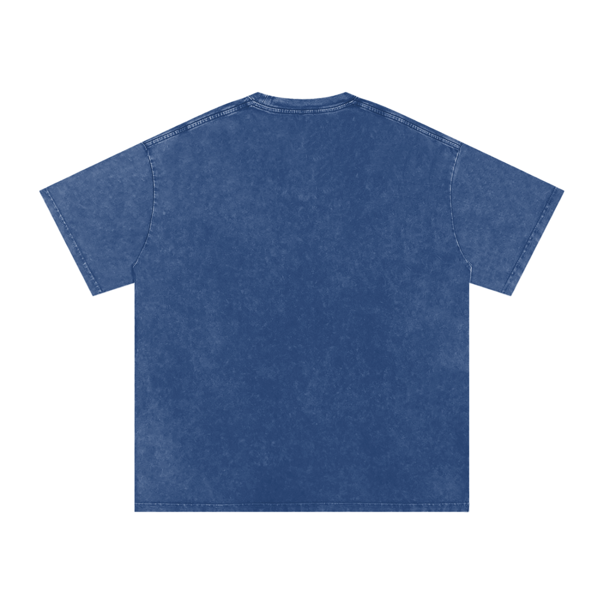 Unisex Oversized Cotton T-Shirt with Graphic Alien Art in Snow Wash