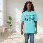 Handcrafted Afro Music Graphic Unisex T-shirt, Music Lover Tee, Ethnic Graphic Shirt Printify