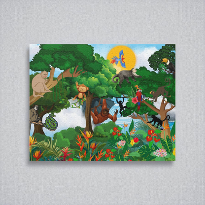 Nature-Themed Puzzle (120/252/500-Piece) – Fun for All Ages!