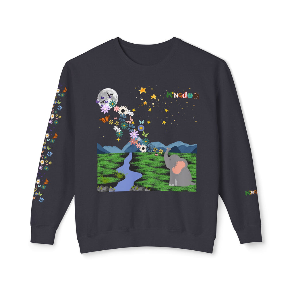 Galaxy Art Unisex Sweatshirt, Handcrafted Space Design Printify