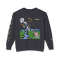 Galaxy Art Unisex Sweatshirt, Handcrafted Space Design Printify