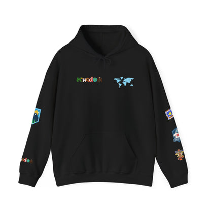 Vacation Mode Graphic Hoodie, Travel Enthusiast Unisex Hoodie,