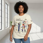 Ethnic Family Doodle Unisex Tee, Handcrafted Tshirt, Unique Family Shirt, Cultural Graphic Teee Printify