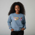 Galaxy Art Unisex Sweatshirt, Handcrafted Space Design Printify