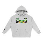 Jamaican Pride and Flag Themed Graphic Fleeced Unisex Hoodie