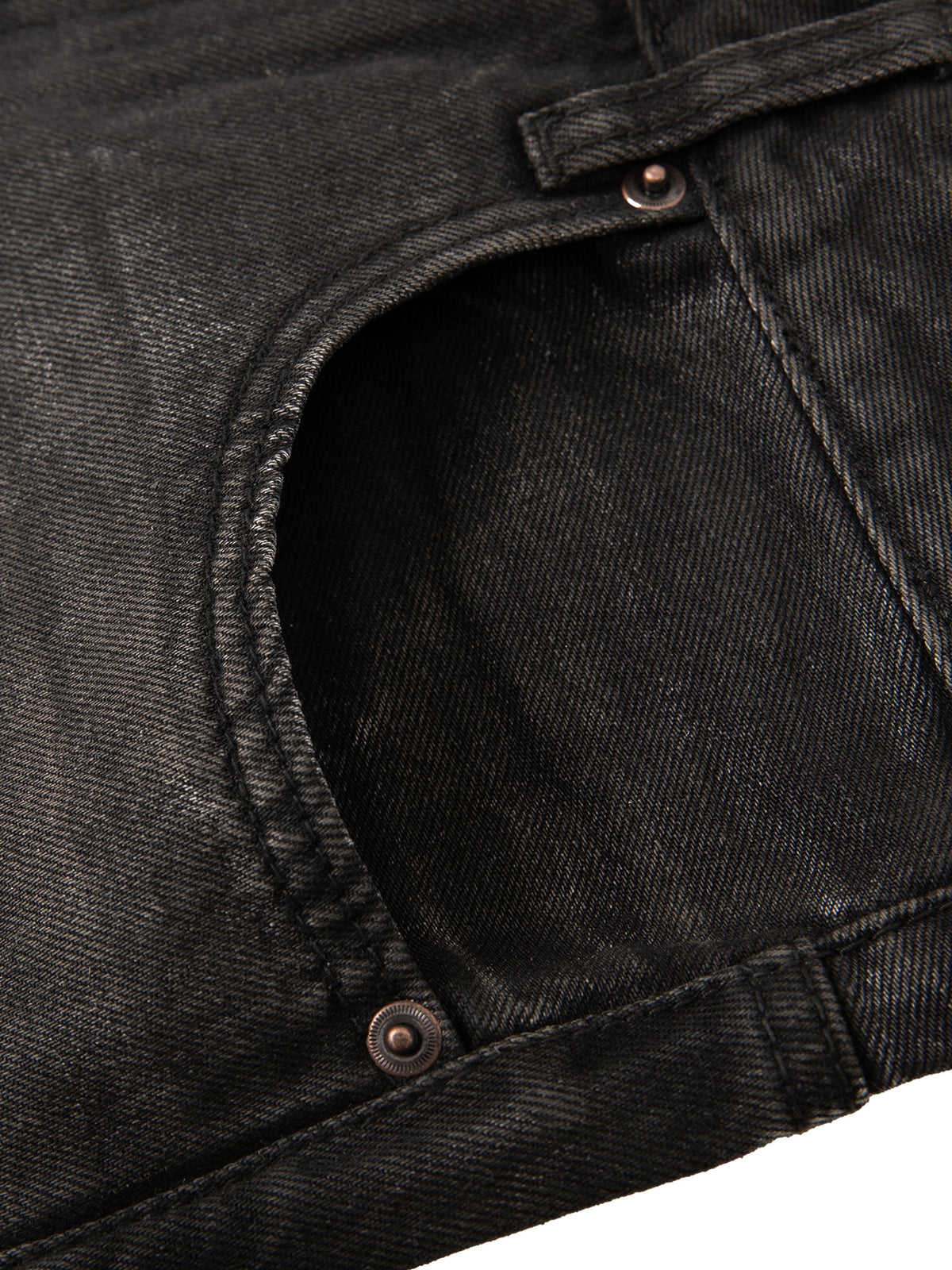 Men's Heavyweight Denim Jeans Featuring Tiger Graphic Art and Washed Finish ODMPOD