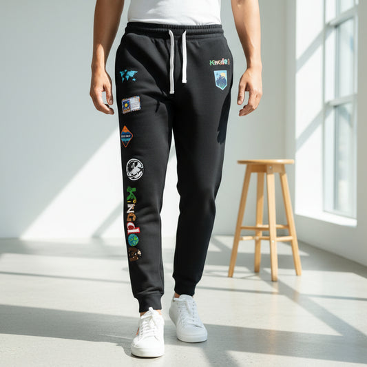 Unisex Travel-Inspired Athletic Joggers | Casual Fitness Pants, Workout Gear