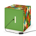 Japanese Fan Pattern Light Cube Lamp — Colorful Scallop Decorative Night Light Printify