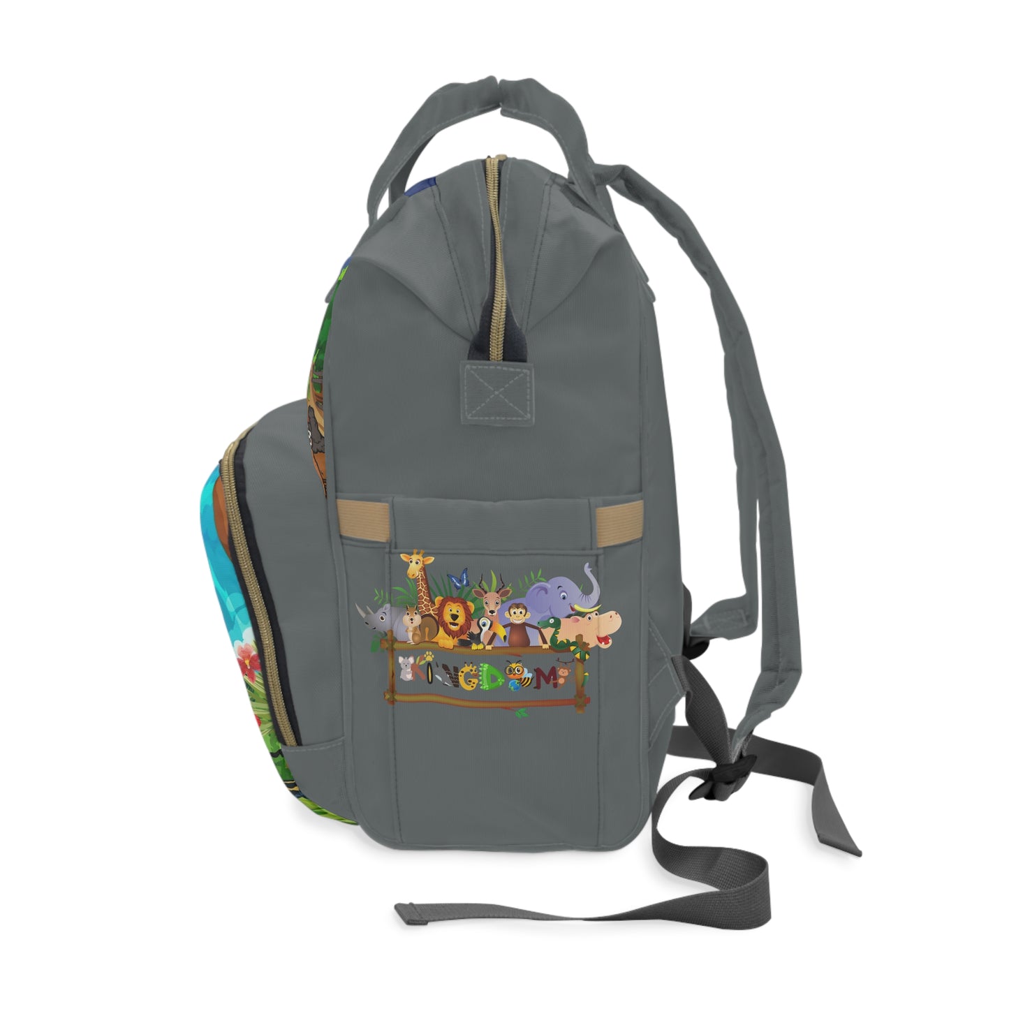 Adventurous Jungle Diaper Backpack for Parents