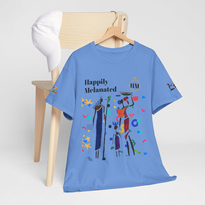 Ethnic Family Doodle Unisex Tee, Handcrafted Tshirt, Unique Family Shirt, Cultural Graphic Teee