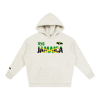 Jamaican Pride and Flag Themed Graphic Fleeced Unisex Hoodie