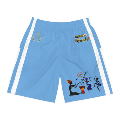 Cultural Dance Men's Jogger Shorts - Happily Celebrating Heritage