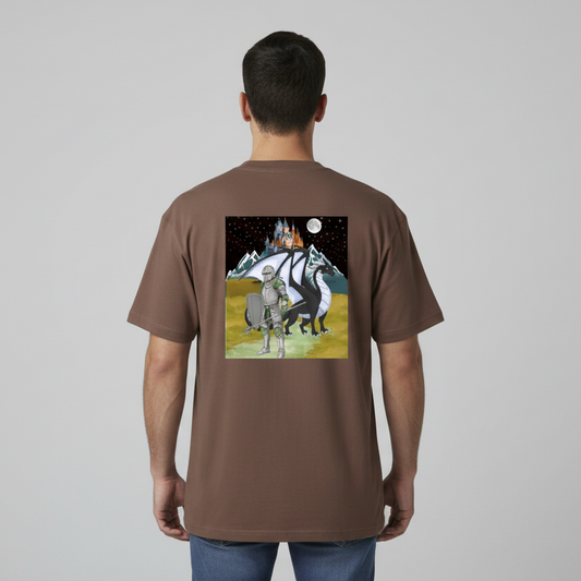 Medieval Themed Tee, Knights and Dragon Fans, Unisex Graphic T-shirt