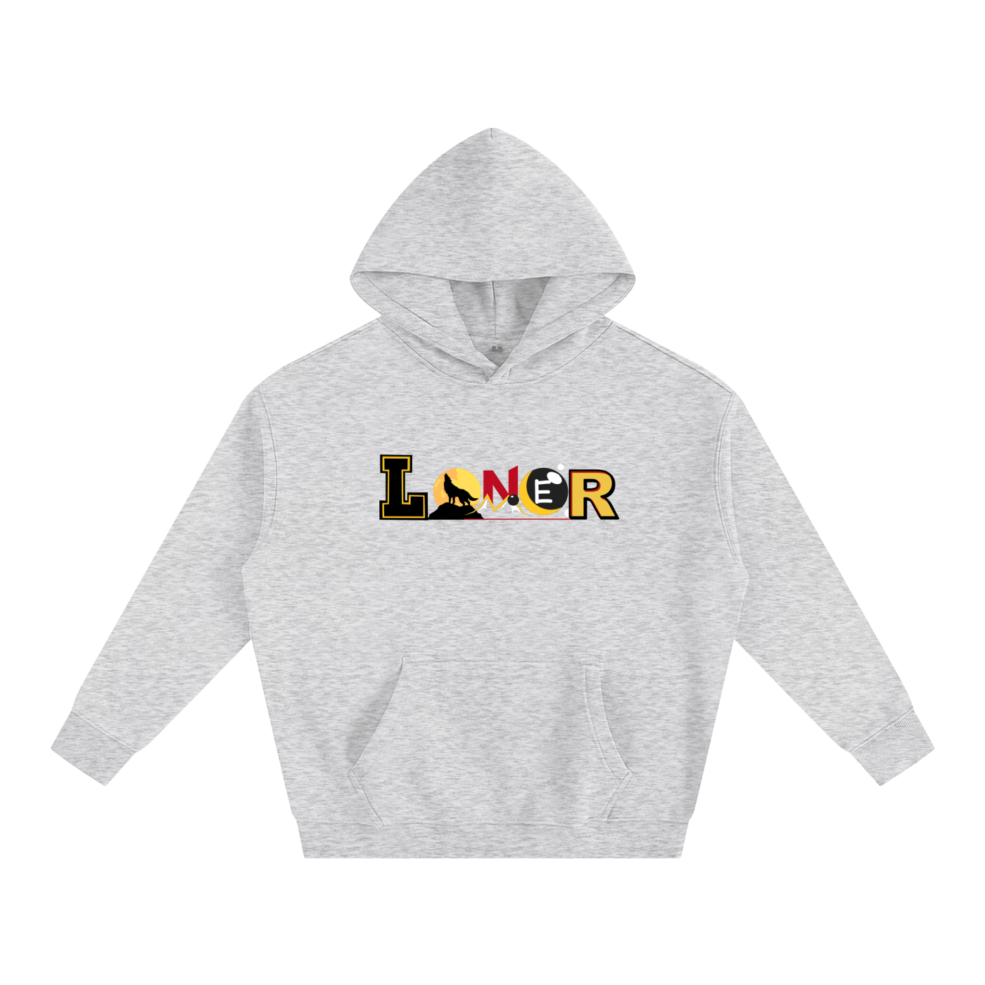 Medieval Themed Oversize Fleeced Hoodie, Knights and Dragon Fans