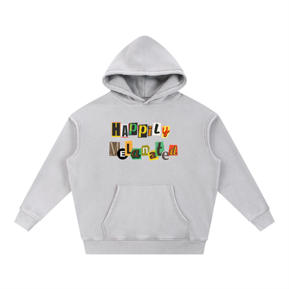 Jazz Singer Art Hoodie, Snow Wash Fleece Oversize Unisex Hoodie