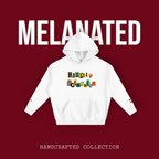 Afro Music Cartoon Unisex Oversize Fleeced Hoodie ODMPOD