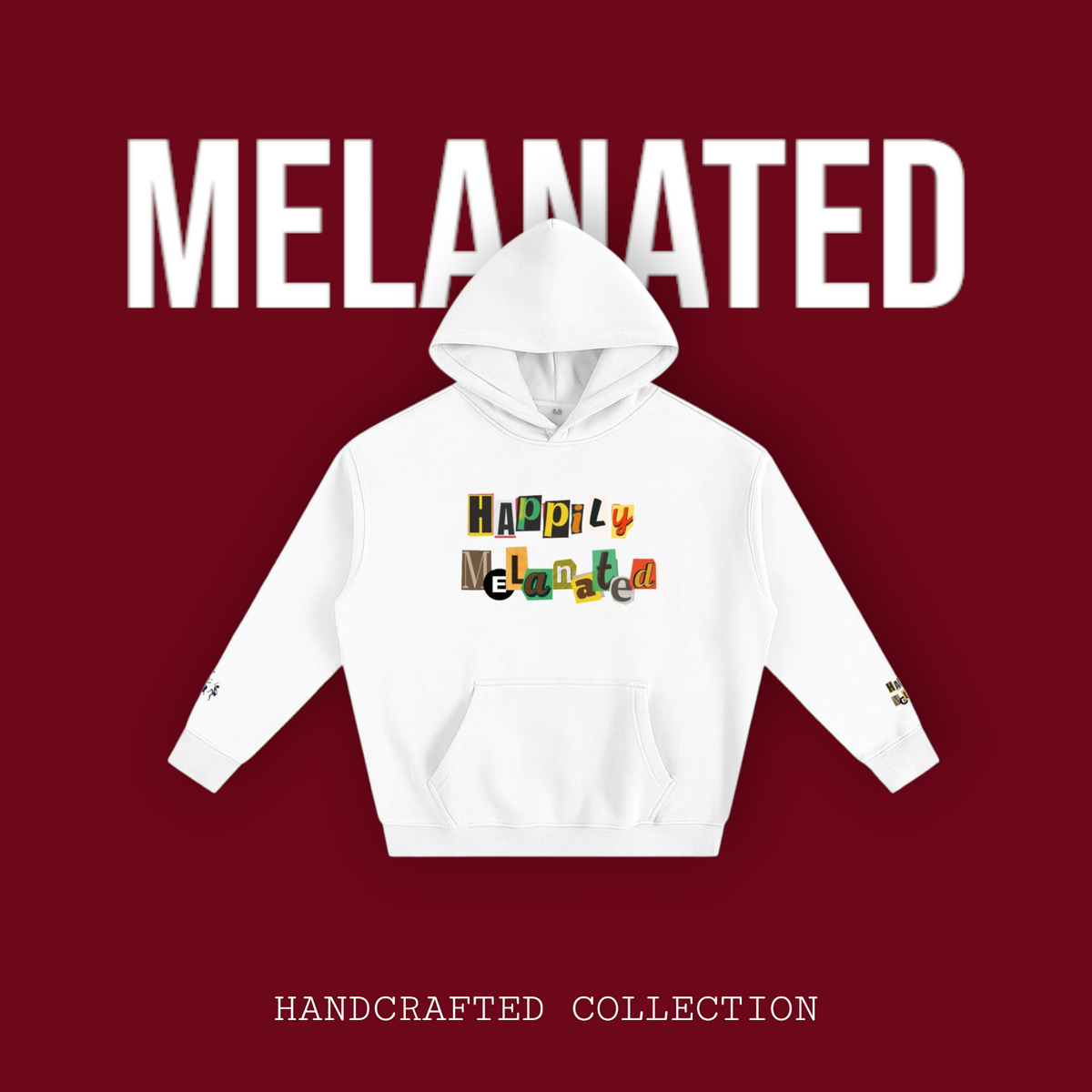 Afro Music Cartoon Unisex Oversize Fleeced Hoodie ODMPOD