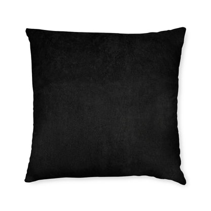 Floral Home Sweet Home Square Pillow - Cozy Decor for Living Room & Bedroom