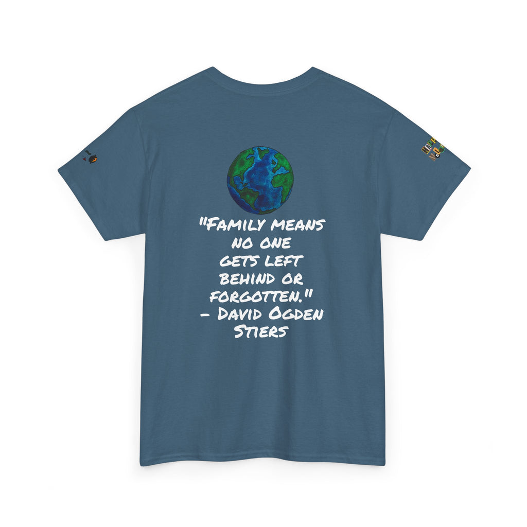 Ethnic Family Doodle Unisex Tee, Handcrafted Tshirt, Unique Family Shirt Printify