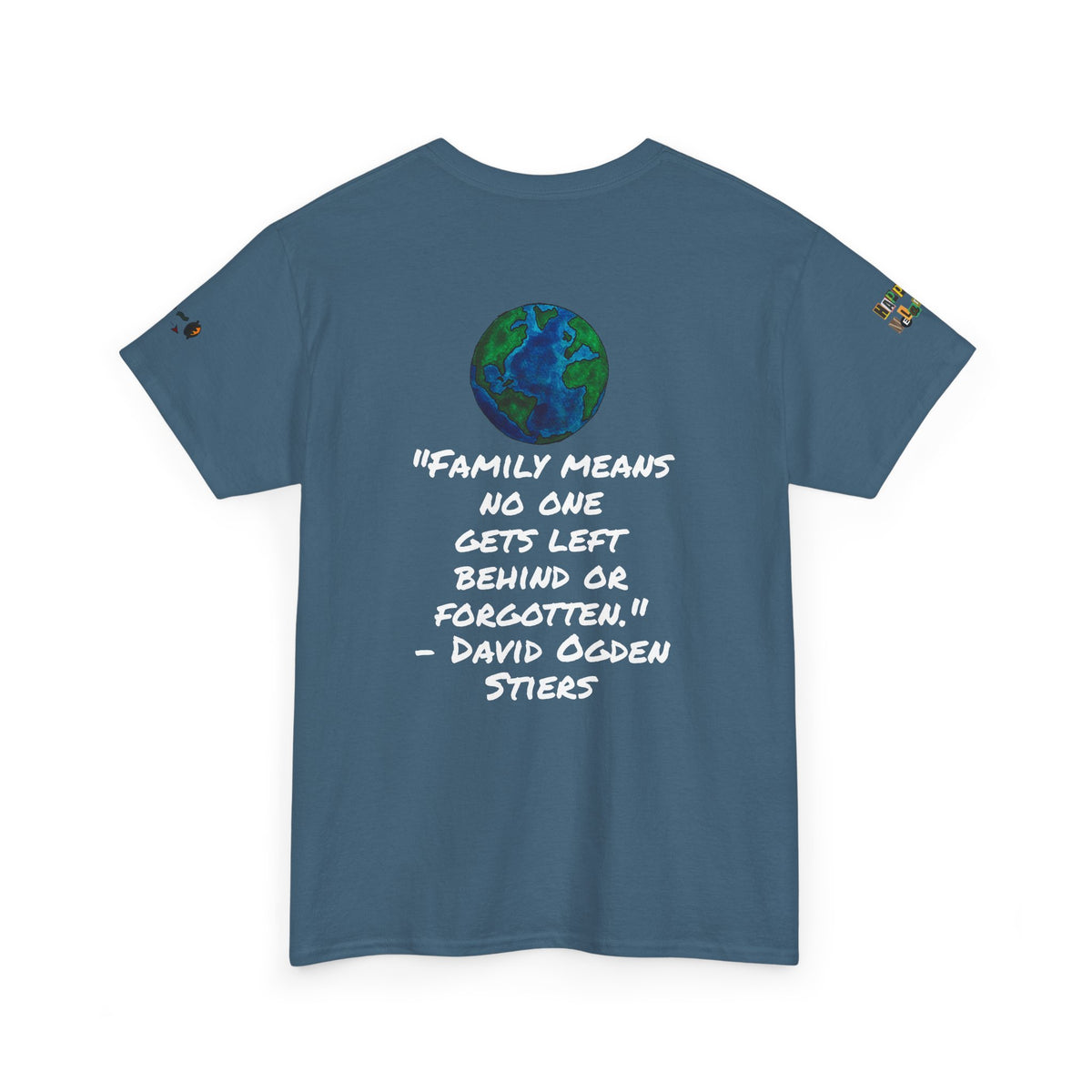 Ethnic Family Doodle Unisex Tee, Handcrafted Tshirt, Unique Family Shirt Printify