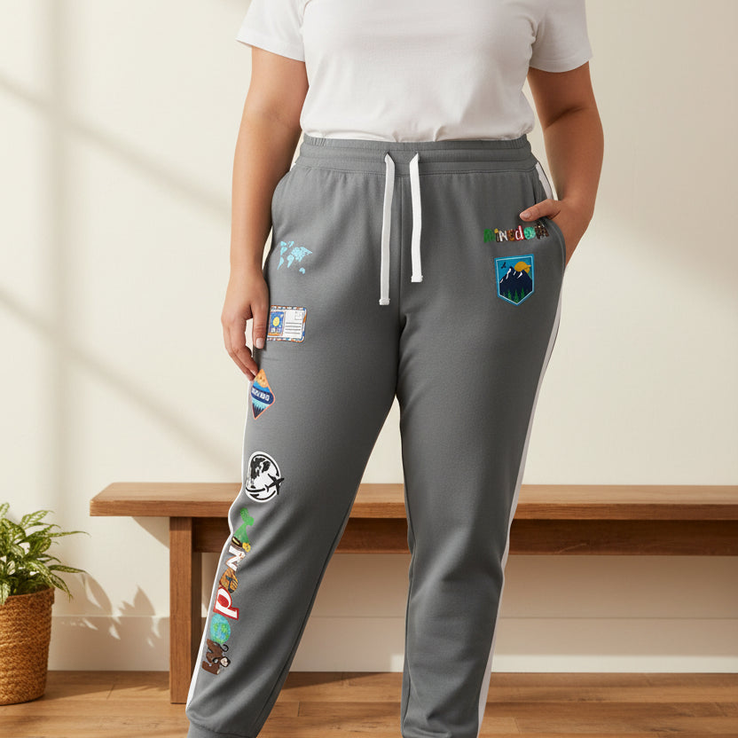 Travel-inspired Athletic Joggers For All, Everyday Fitness and Casual Wear Printify