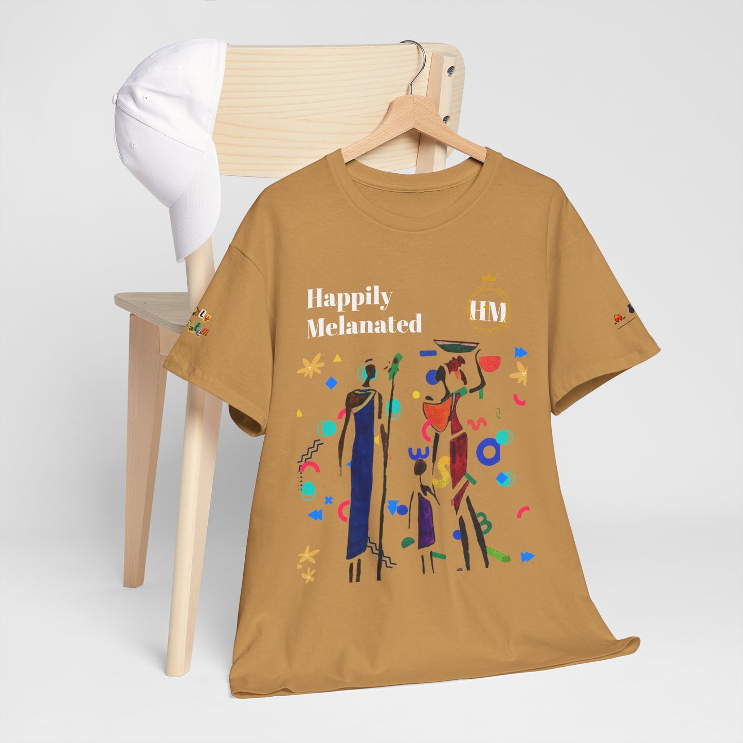 Ethnic Family Doodle Unisex Tee, Handcrafted Tshirt, Unique Family Shirt