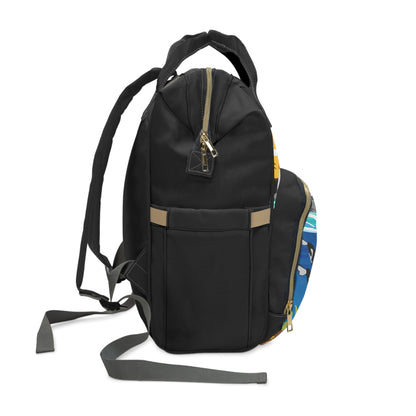 Ocean Adventure Multifunctional Diaper Backpack