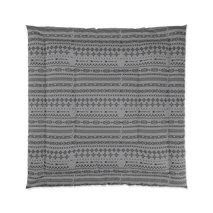 Bohemian Geometric Comforter, Cozy Blanket for Home Decor, Boho Style Bedding