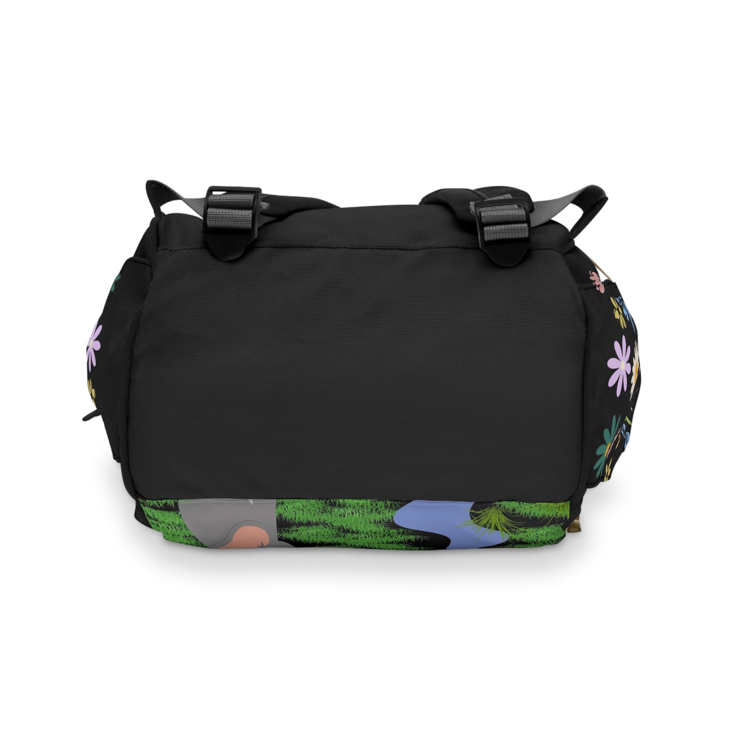 Whimsical Animal-Themed Multifunctional Diaper Backpack - Perfect for Parents on the Go!