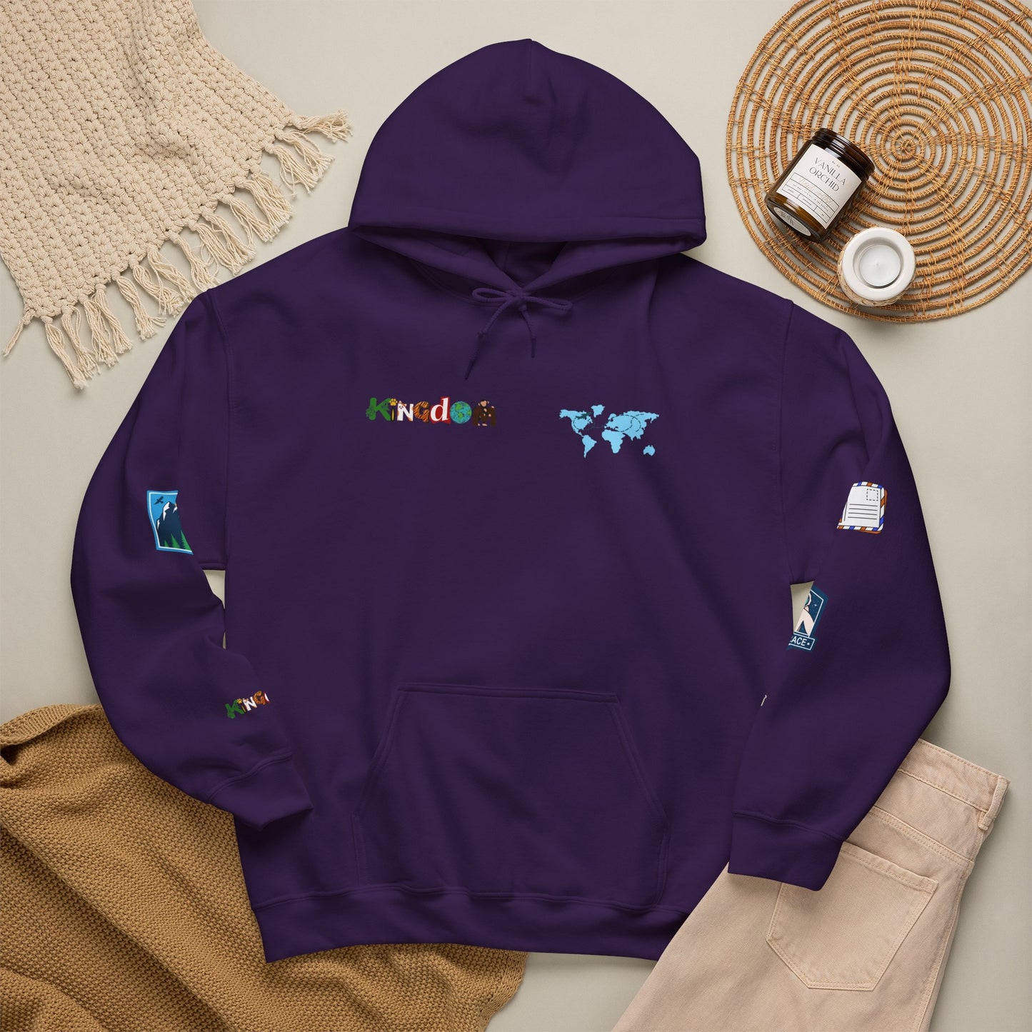 Vacation Mode Graphic Unisex Hoodie, Wanderlust Gift, Adventure Clothing, Travel Lover Pullover