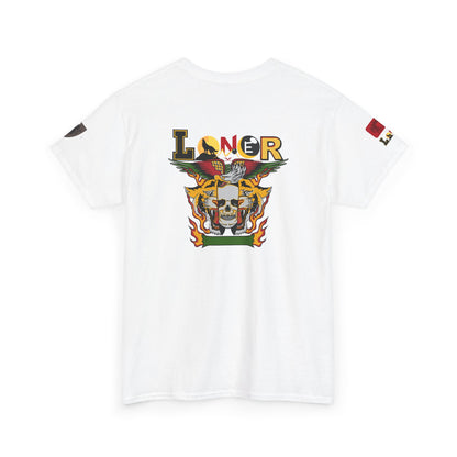 Tiger Skull Graphic Tee, Wild Animal Print Shirt for Men and Women, Alternative Art