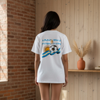 Unisex Essential Cotton T-Shirt Featuring an Argentina Flag Graphic Art Design
