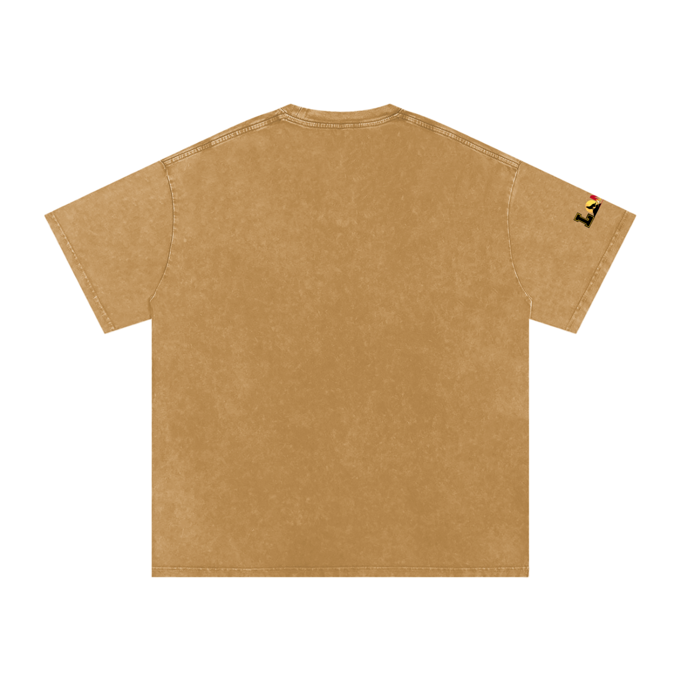 Emo Unisex Graphic Snow Washed Oversized Cotton T-Shirt