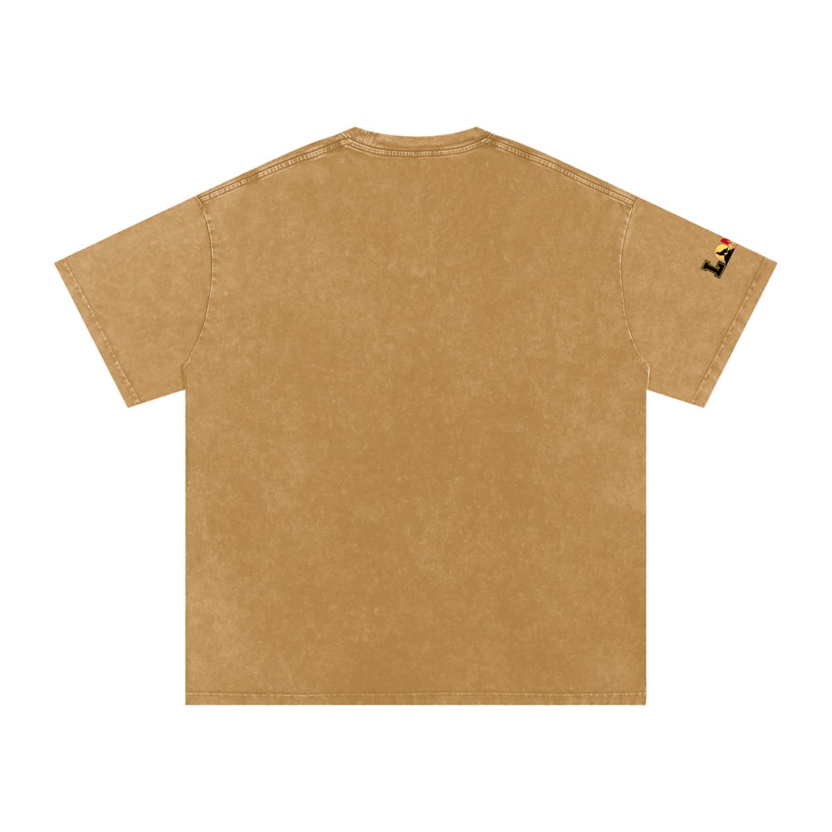 Emo Unisex Graphic Snow Washed Oversized Cotton T-Shirt ODMPOD