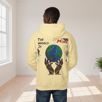 Galactic Art Unisex Hoodie, Space Design Pullover Sweatshirt, Celestial Unisex Hoodie