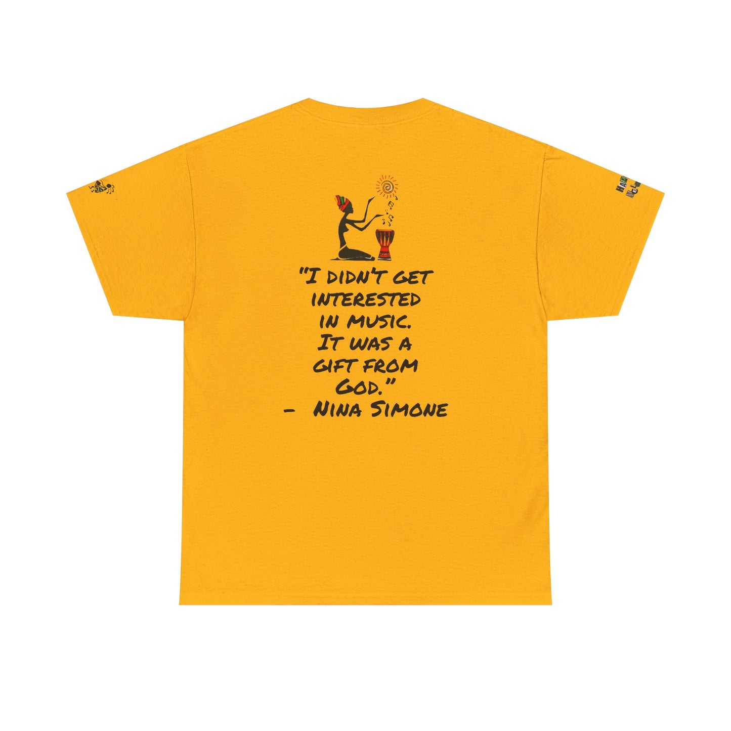Afro Music Unisex Graphic Tee, Piano Art, Jazz Singer Shirt, Music Lover Gift