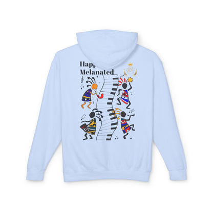 Handcrafted Afro Music Graphic Hoodie - Unisex Lightweight Hooded Sweatshirt, Hipster Hoodie