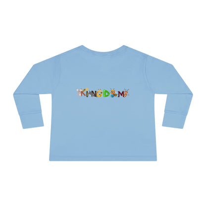 Graphic Penguin Toddler Long Sleeve Tee - Cute Animal Print Shirt for Kids, Winter Theme