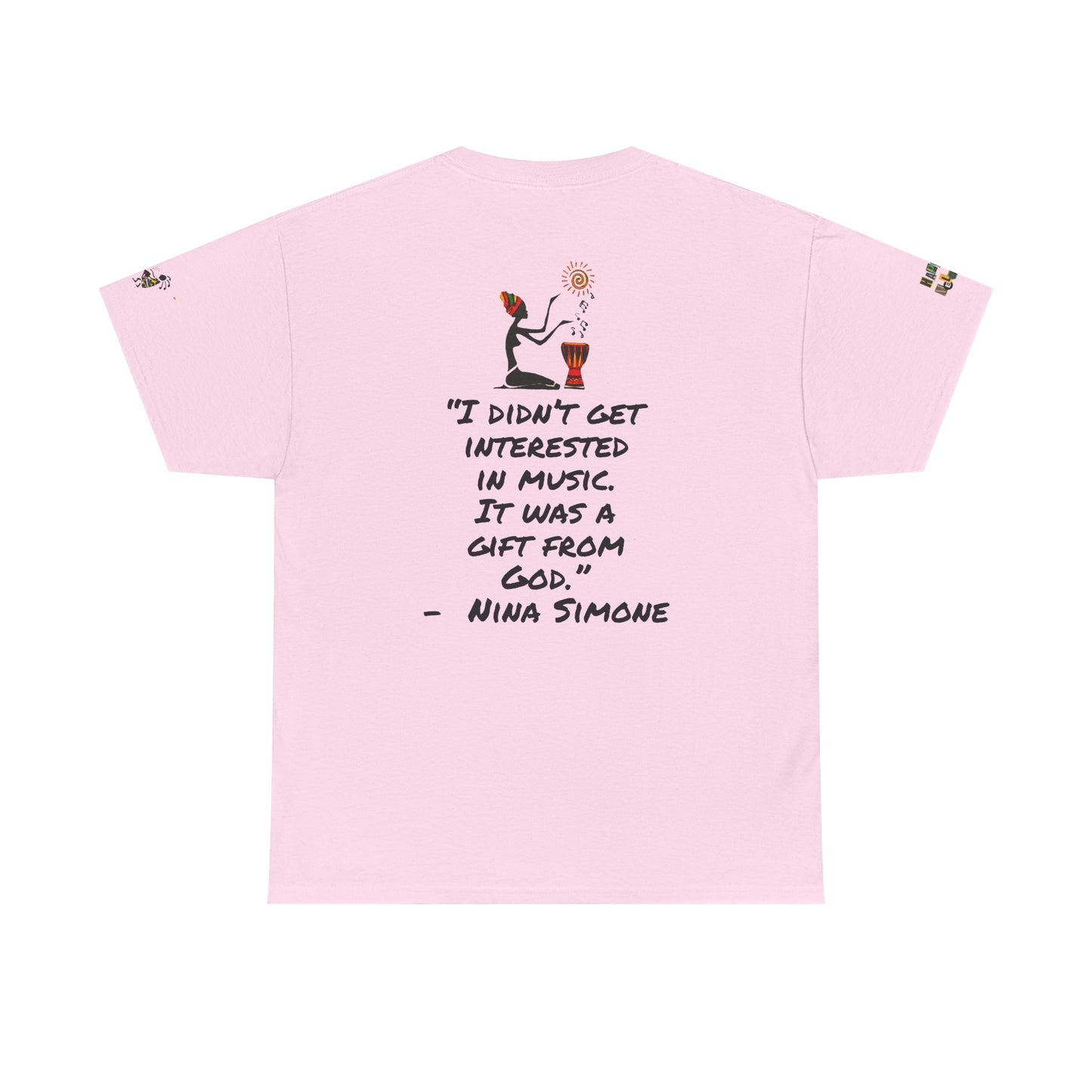 Afro Music Unisex Graphic Tee, Piano Art, Jazz Singer Shirt, Music Lover Gift