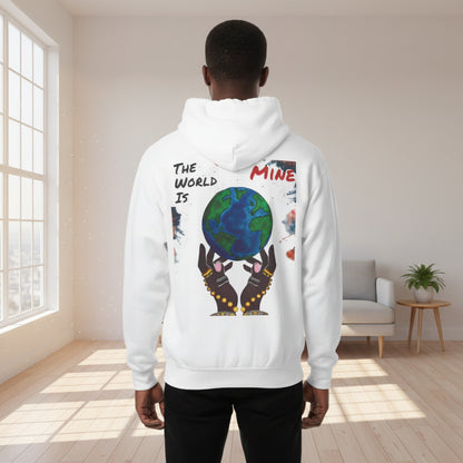 Galactic Art Unisex Hoodie, Space Design Pullover Sweatshirt, Celestial Unisex Hoodie