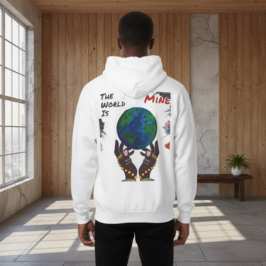 Galactic Art Unisex Hoodie, Space Design Pullover Sweatshirt, Celestial Unisex Hoodie