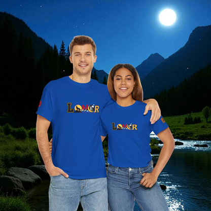 Polar Bear Graphic Unisex Tee, Wild Animal Introvert Graphic T-Shirt, Wildlife Lover Tee