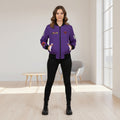 Dragon Graphic Women's Bomber Jacket, Mythical All Over Design Printify