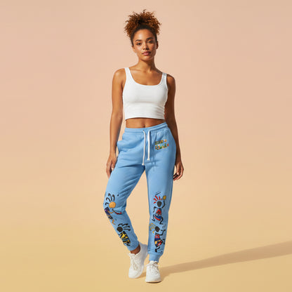 Kokopelli Dance Athletic Unisex Joggers — Colorful Southwestern Musician Print