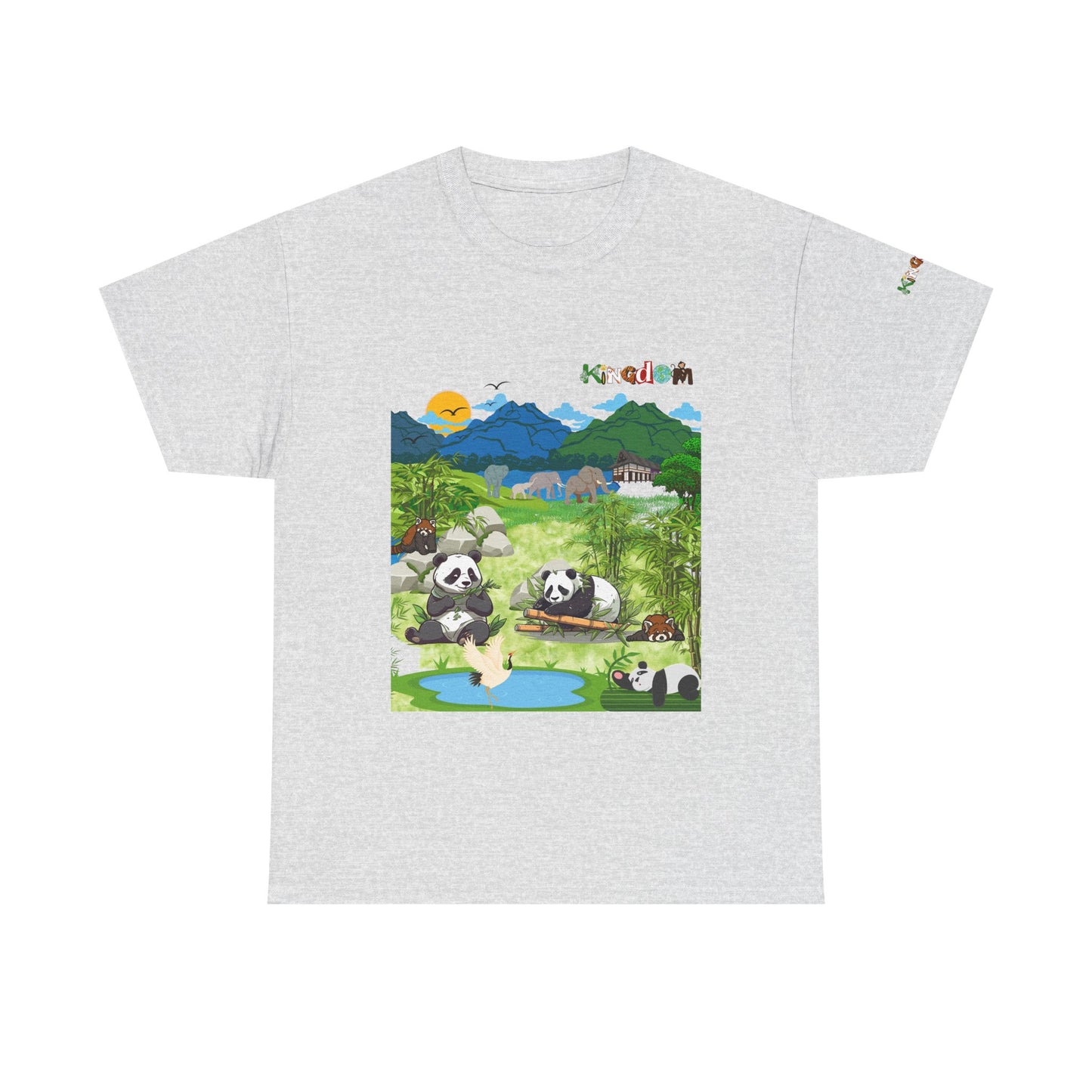 Panda Graphic Unisex Tee, Nature Inspired, Animal Kingdom Shirt, Wildlife Tee