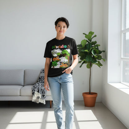 Tiger, Jungle Graphic T-Shirt, Safari Wildlife Tee, Animal Lover Gift, Nature Theme Shirt