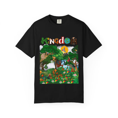 Monkey Graphic Jungle Animals T-shirt, Wildlife Lover Tee, Safari Theme Shirt